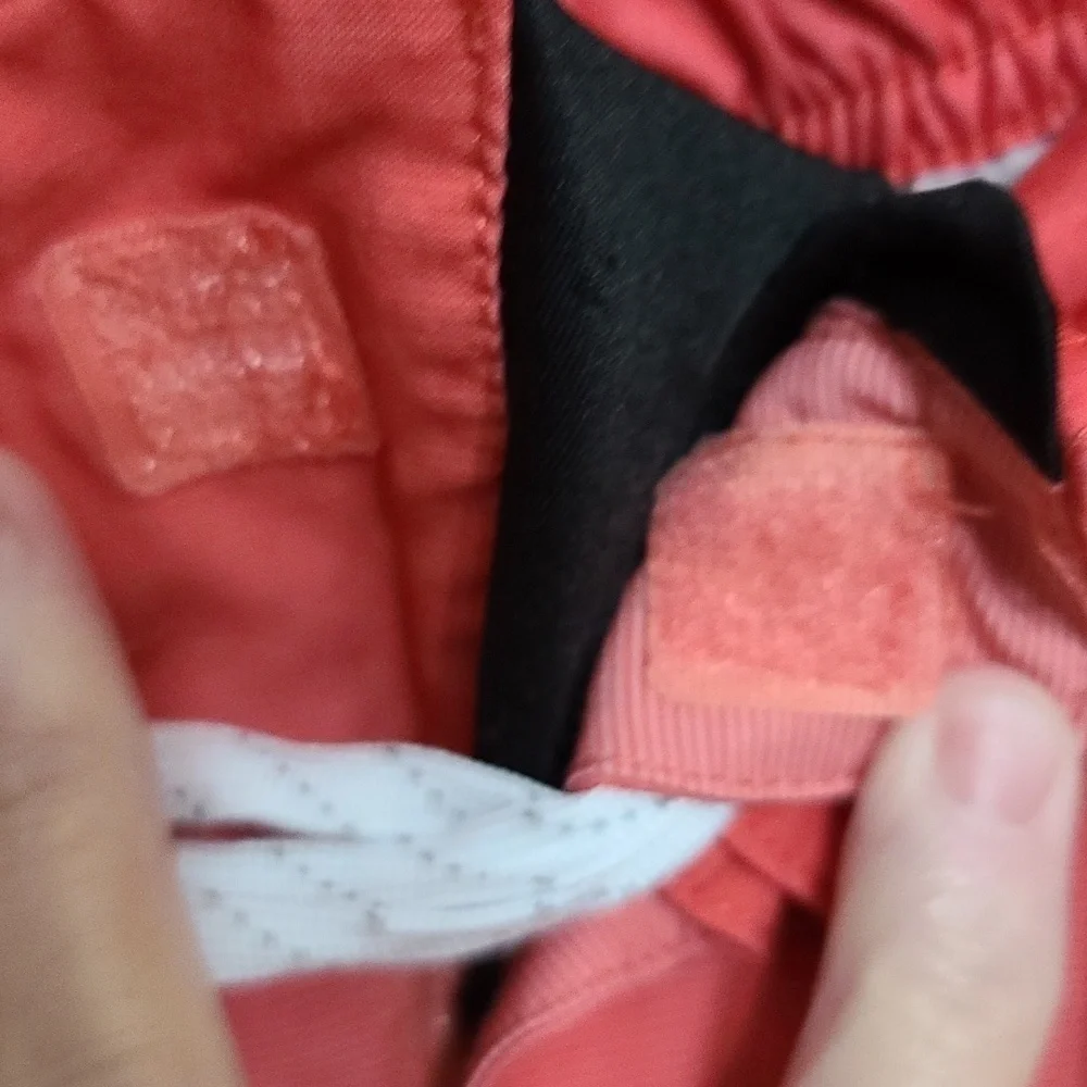 Ocean Coast Mens Board Shorts Swim Reddish Orange Ombre Ties Pocket Size‎ XL EUC